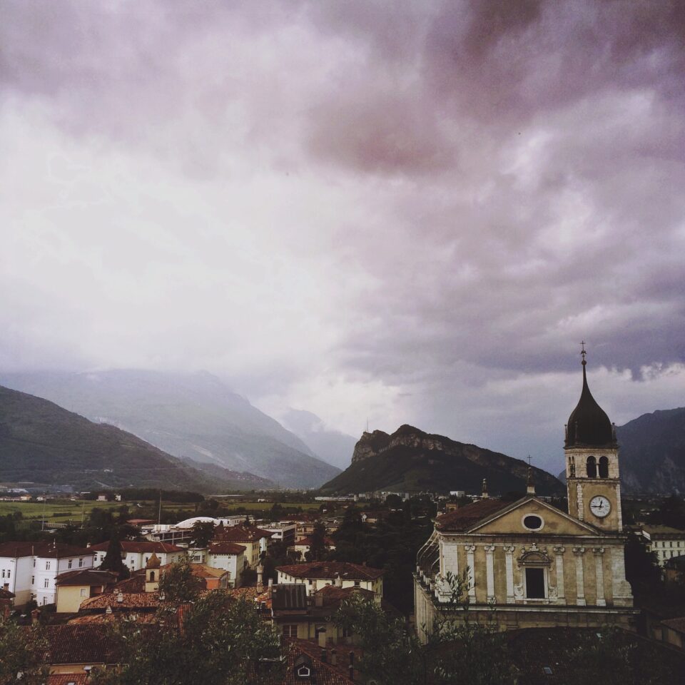 View from the castle in Arco; Lake Garda; Italy; iPhone5s snapshot, mobile photography, edited with mextures & afterlight