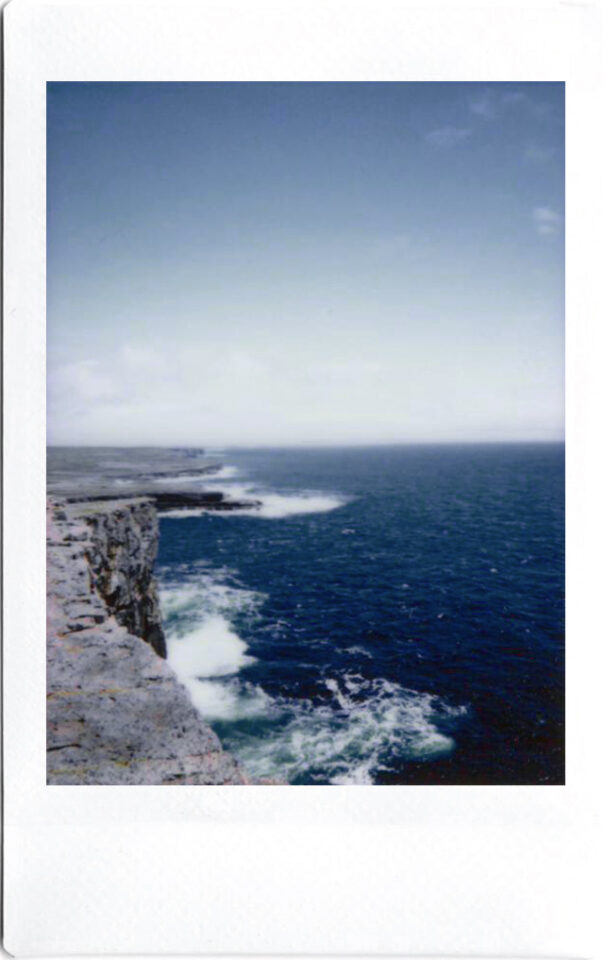 Fujifilm Instax Polaroid; Aran Islands; Inishmore; Dun Aengus; West Atlantic Way; Ireland